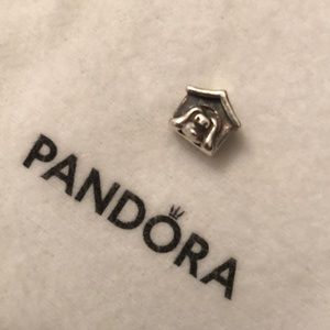 Pandora dog in house charm